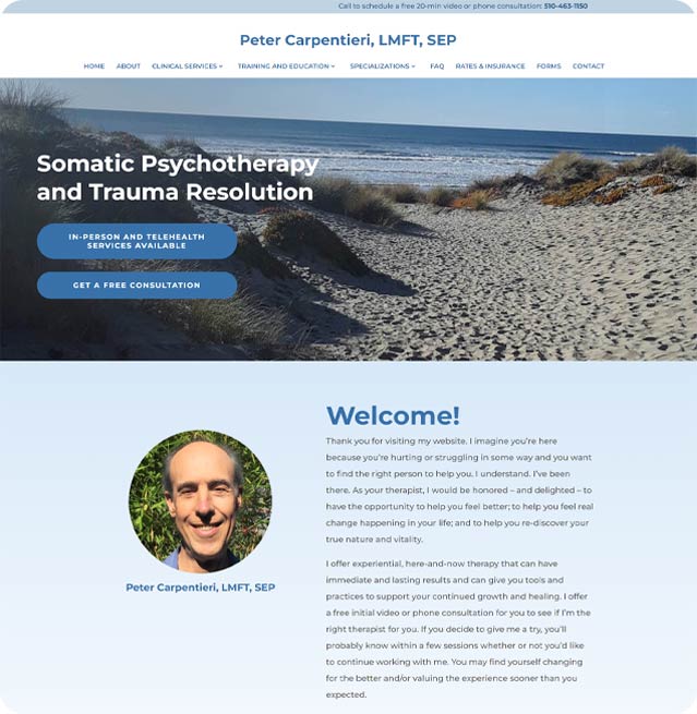 Peter Carpentieri, LMFT - Therapist in Berkeley, CA