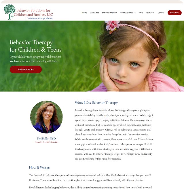 Behavior Solutions for Children and Families, LLC 