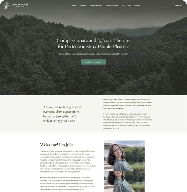 Julia Schafer Therapy