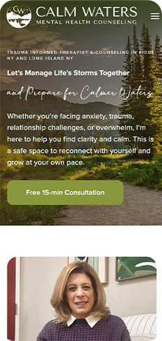 Calm Waters Mental Health Counseling PC